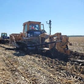 Projet de drainage à Berthierville